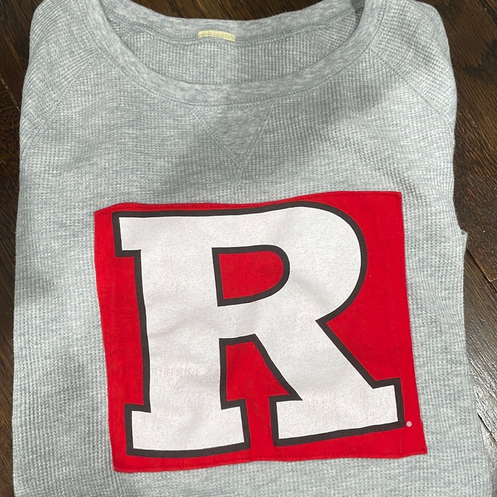 Rutgers waffle knit long sleeve